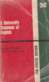 A University Grammar Of English