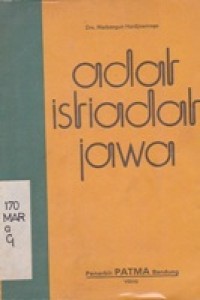 Adat istiadat Jawa