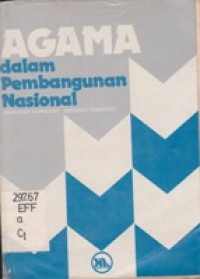 Agama Islam Dalam Pembangunan Nasional