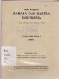 Bahasa dan Sastra Indonesia Kelas 1 Cawu 1