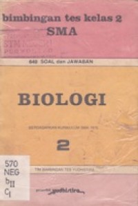 Biologi. Bimbingan Tes Kelas 2 SMA