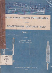 Buku Pengetahuan Pertukangan