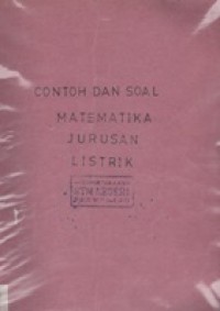 Contoh dan Soal Matematika Jurusan Listrik