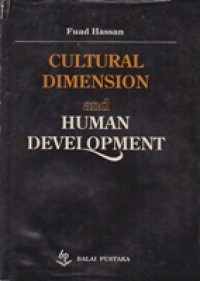 Cultural Dimension And Human Development