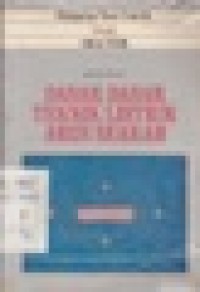 Dasar-dasar Teknik Listrik Arus Searah