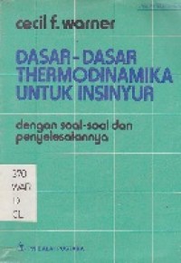 Dasar-dasar Thermodinamika Untuk Insinyur