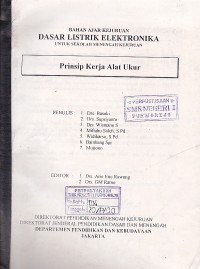 Dasar Listrik Elektronika