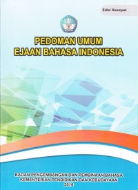 PEDOMAN UMUM EJAAN BAHASA INDONESIA