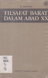 Filsafat Barat Dalam Abad XX