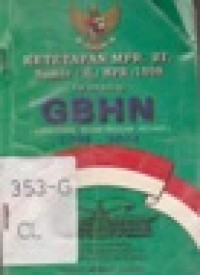 GBHN 1998 - 2003