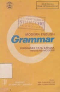 Modern English Grammer