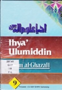 Ihya' 'ulumiddin Jilid 9