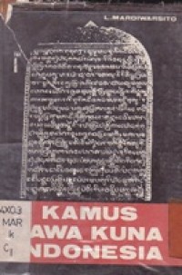 Kamus Jawa Kuna Indonesia