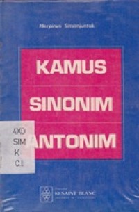 Kamus Sinonim Antonim
