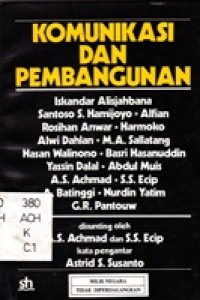 Komunikasi dan Pembangunan