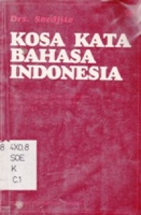 Kosa Kata Bahasa Indonesia