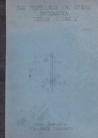 Buku Penyelesaian Soal Aplikasi Matematika Jurusan Otomotif
