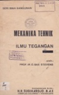 Mekanika Teknik Ilmu Tegangan