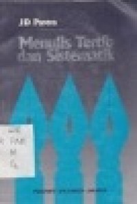 Menulis tertib dan Sistematik