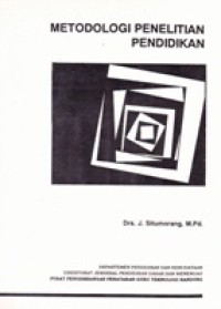 Metodologi Penelitian Pendidikan
