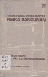 Pasal-pasal Penghantar Fisika Bangunan