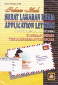 Pedoman Menulis Surat Lamaran Kerja Inggris - Indonesia