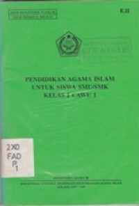 Pendidikan Agama Islam Kelas 1 Cawu 1