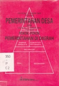 UU RI Th 1979 ttg Pemerintahan Desa dan UU RI No 5 Th 1974 ttg Pokok-pokok Pemerintahan Di Daerah