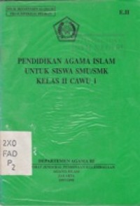 Pendidikan Agama Islam Kelas 2 Cawu 1