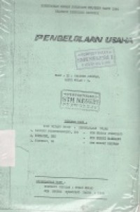Pengelolaan Usaha Kelas 2 Cawu 5