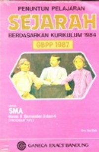 Penuntun Pelajaran Sejarah SMA kelas 2