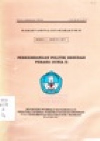 Sejarah Nasional & ejarah Umum. Perkembangan Politik Sesudah Perang Dunia II
