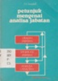 Petunjuk mengenai analisa Jabatan