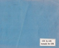 Side by side manuals for STM