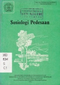 Sosiologi Pedesaan