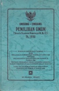 Undang-undang Pemilu Tahun 1990