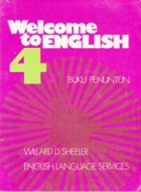 Welcome To English 4