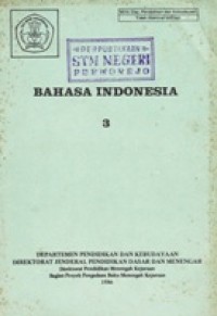 Bahasa Indonesia 3